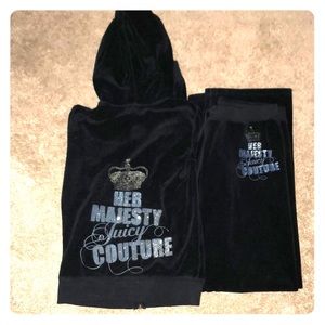 Juicy Couture track suit.